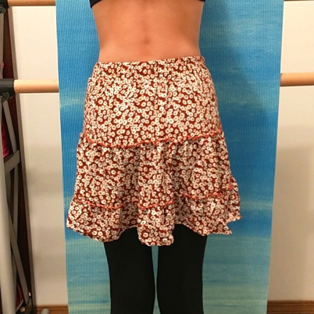 Floral woman's skirt